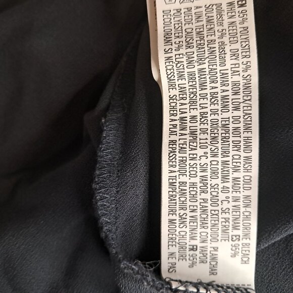 Forever 21 Flare Bell Sleeve Deep V Neckline Gray Bodycon Cocktail Dress Sz S - Picture 11 of 12